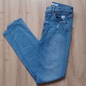 GRLFRND Kendall Mid-Rise Skinny Jeans Malibu Wash Size 25W EUC